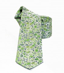          NM Slim Krawatte - Grün geblümt Gemusterte Hemden